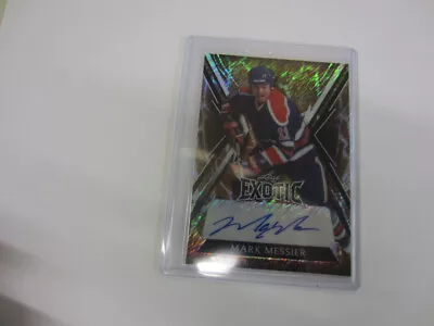 2024 Leaf Metal Legends Hockey MARK MESSIER E-MM1 Auto Autograph Exotic 1/3 • $49.99