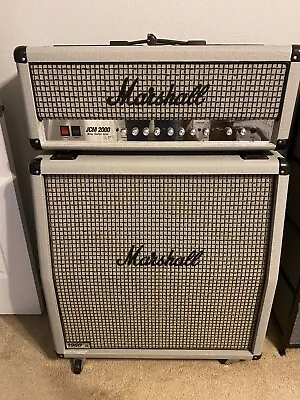 Marshall JCM 2000 Dual Super Lead Half Stack 2005 Limited Edition Silver • $3299