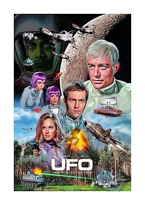 UFO 2 TV Series 1970s A4 Photograph Poster. Choice Of Frame. • £9.92