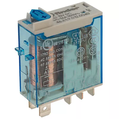 £5.25 • Buy Finder 46.61.9.012.0040 12V Relay SPDT DC 16A (Miniature) 46.61