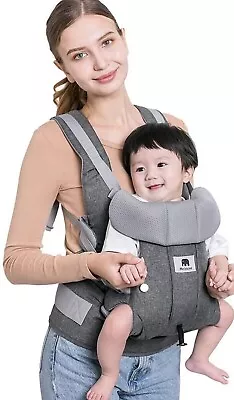 £13.98 • Buy MKTC02 Breathable Adjustable Infant Ergonomic Newborn Baby Carrier Backpack NEW