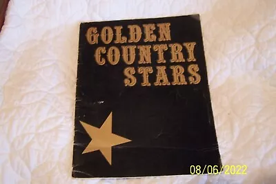 ~1965 Golden Country Stars Magazine Booklet Signed By Sonny James + Minnie Pearl • $29