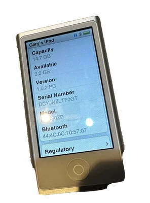$51 • Buy Apple IPod Nano 7th Generation Gen 16GB Colours Bluetooth + Radio A1446
