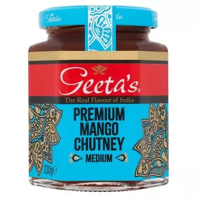 Geetas Premium Mango Chutney  1x230g • £6.01