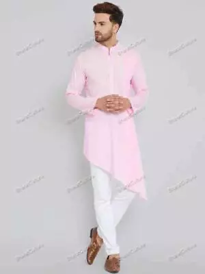 Mens Kurta Handmade Cotton Shirt New Kurta Without Pajama • £17.12