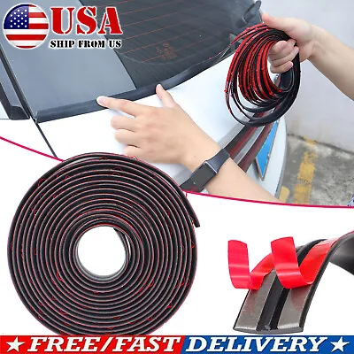 2M Car Windshield Roof Seal Noise Insulation Rubber Strip Sticker Accessories • $11.29