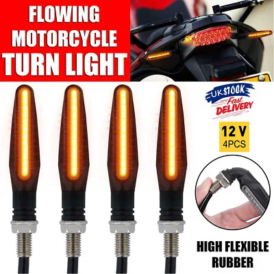 £10.84 • Buy 4x Motorcycle Turn Signal Light Indicator Lens Cover & Blub Kit For Harley Dyna