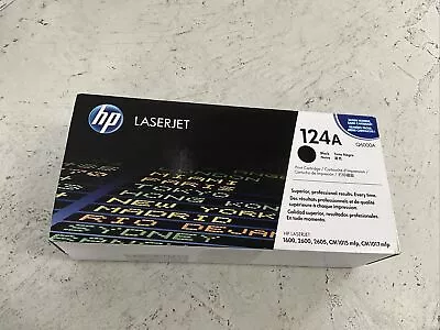 Hp 124a Black Original Laserjet Toner Cartridge • $99