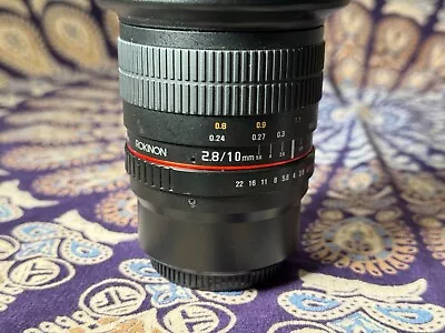 Rokinon 10mm F2.8 Ultra Wide Angle Lens For MFT Micro M4/3 • $45