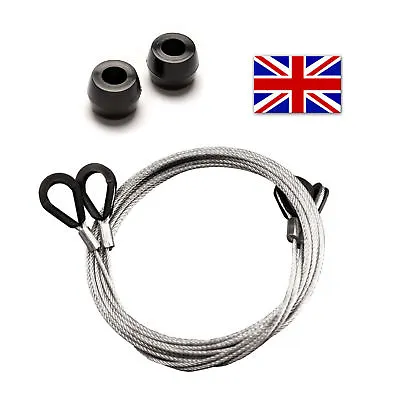 GARADOR MK3C REPLACEMENT CABLES AND ROLLER REPAIR KIT Garage Door Spares Parts • £2.75