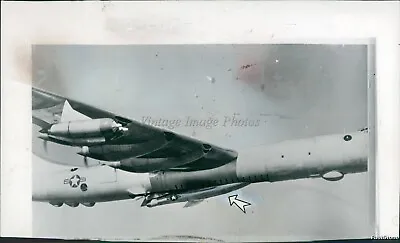1953 F84 Jet Fighter Bomber Carried Aboard Giant B36 Bomber Military Photo 6X8 • $19.99