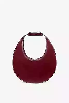 $425 • Buy NWT NIP STAUD MOON BAG IN RASPBERRY   In Original Packaging! Fresh!