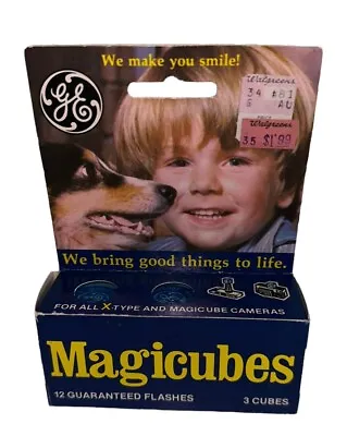 GE Magicubes Flash Cubes NOS 3 Pack • $9.99