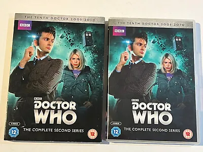 £8.75 • Buy Doctor Who The Complete Series 2 Season Two Second Dvd Tenth Doctor 2005 - 2010