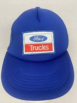 Vintage Ford Trucks Foam Front Mesh Back Trucker SnapBack Cap • $60