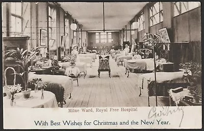 ROYAL FREE HOSPITAL LONDON Postcard Milne Ward • £4.95