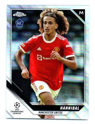 2022 Topps Chrome Refractor Hannibal Rookie Manchester United #4 • $1.50