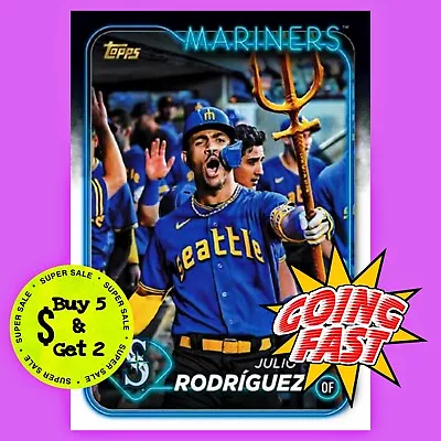  NEW  2024 Topps Series 1 Inserts & Parallels - Pick Your Card & Complete Set !! • $2.49