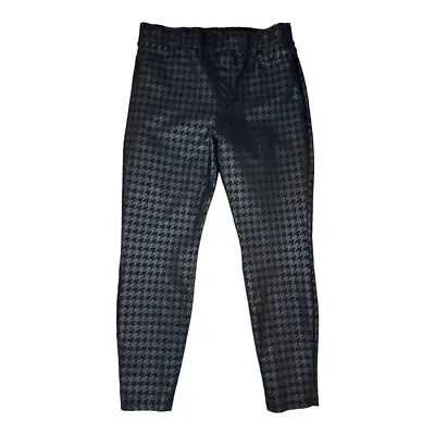 Anthropologie Sanctuary Women’s Size Large Runway Legging In Black Houndstooth • $32