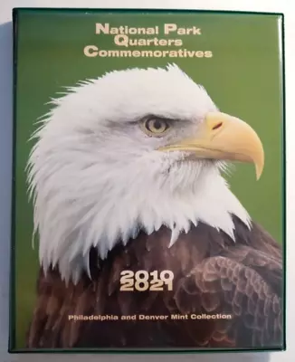 National Park Quarters P&D 2010-2021 (120 Coins) 4 Page SUPERSAFE ALBUM • $27.99