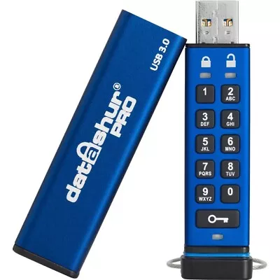 IStorage 4GB 256-bit DataShur Pro USB 3.0 Secure Encrypted Flash Drive • $60.86