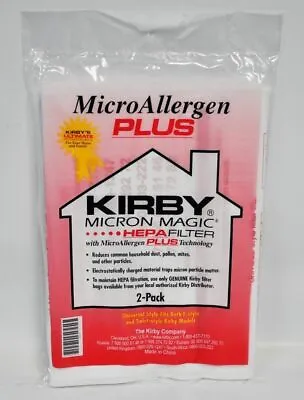 $13.26 • Buy Genuine Kirby Avalir Micro Magic Allergen PLUS HEPA Vacuum Bags - 205814A, 20581