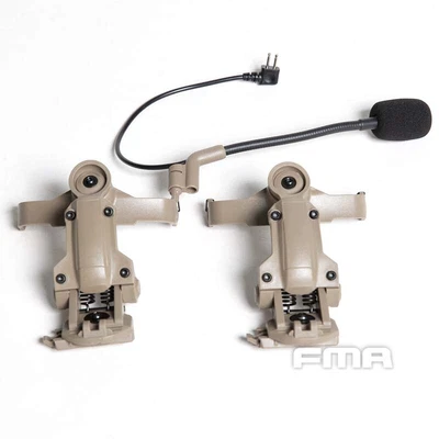 $99 • Buy Fma & FCS Peltor Comtac Back Flip Fast Helmet Bracket C3 To Amp Headset Mount