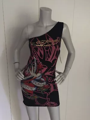 Ed Hardy One Shoulder Mini Dress Size S • $74.99