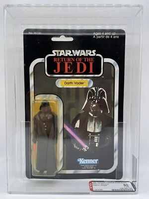 $223.50 • Buy Vintage 1984 Star Wars Darth Vader ROTJ 77A Card Back Canada AFA 80 Y-NM