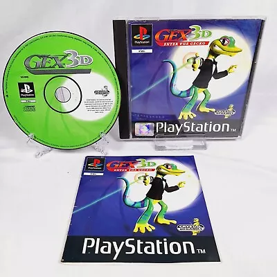 GEX 3D: Enter The Gecko - PlayStation 1 PS1 - PAL - 1998 - Complete & Tested • £19.99