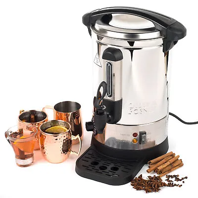 £63.59 • Buy Hot Water Tea Urn Boiler Dispenser 7L Commercial Catering Kitchen Giles & Posner