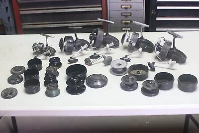 Vintage Mitchell Reel And Spool Parts Lot 302 306 308 • $60