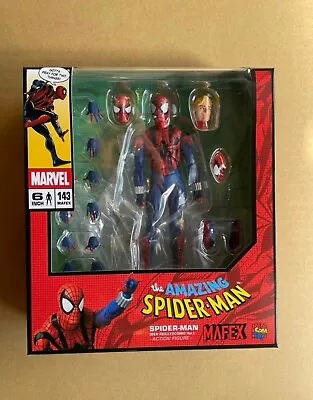 Medicom Toy  MAFEX No.143 SPIDER-MAN BEN REILLY COMIC Ver.  Action Figure Used • $92