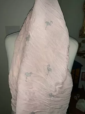 £3.50 • Buy MSH Ladies Flamingo Scarf Bnwt Pink