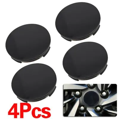 4PcsUniversal Car-Wheel Centre Hub Cover Center ABS Rims Cap Black 64mm/70mm • $14.43