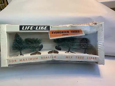 VTG NEW  Life-Like Ho Scale Small Evergreen Trees    #6G • $9.99