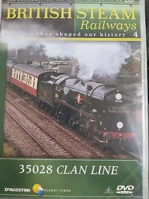 £2.99 • Buy British Steam Railways DVD Vol. 4 - 35028 CLAN LINE