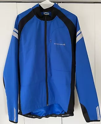 Endura Windchill Jacket II Men's Blue Cycling Jacket XL Extra-Large • $0.99