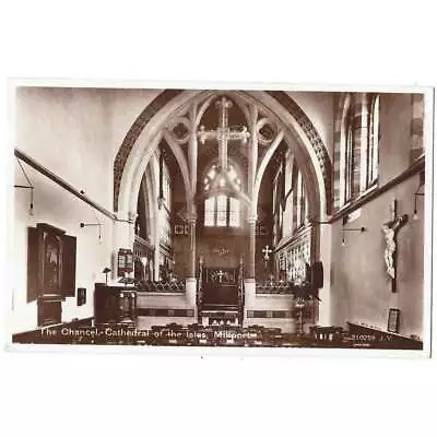 MILLPORT The Chancel Cathedral Of The Isles RP Postcard By Valentine Unused • £3.99