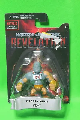 Masters Of The Universe Revelation Eternia Minis Faker 2-Inch Mini Figure NIB • $5.31