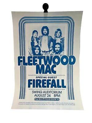Vintage Pacific Presentations Fleetwood Mac Firefall Peace Posters • $39