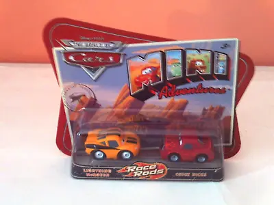 The World Of Cars Mini Adventures Race Rods - Lightning McQueen & Chick Hicks • $12