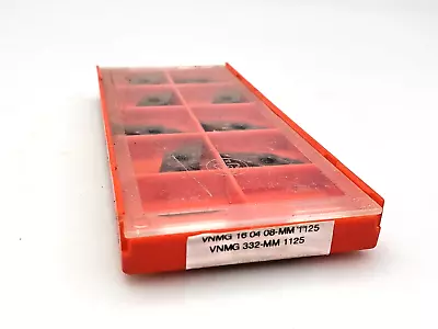 Sandvik Coromant VNMG 332-MM 1125 (VNMG 16 04 08-MM) Carbide Inserts (Box Of 8) • $89.95