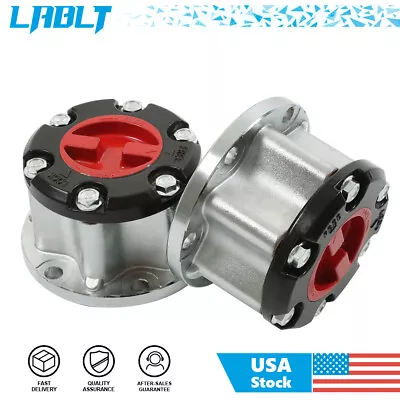 LABLT 2x Manual Wheel Locking Hubs For 1986-98 Toyota 4Runner T100 Hilux Pick Up • $46.83