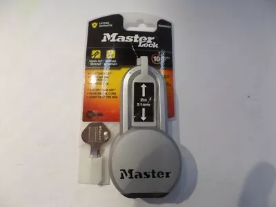 Master Lock M930xkadlhccsen Heavy Duty Outdoor Padlock With Key 2-1/2  Wide • $21.88