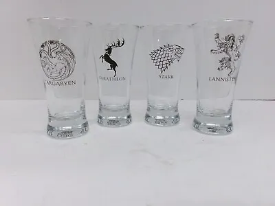 Hbo Game Of Thrones Set Of 4. 5 Oz. Bar Glasses • £14.46