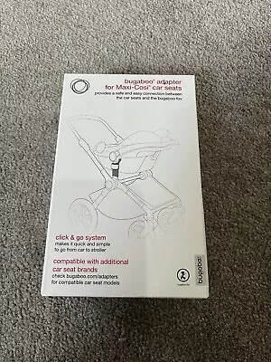 Brand New Boxed Bugaboo Fox 1 2 3 & 5 Maxi Cosi Car Seat Adapters Fits Nuna Etc • £32.99