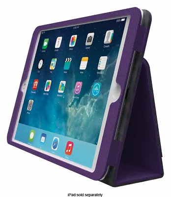 Kensington Comercio Soft Folio Case And Stand For IPad Air - Plum • £4.99