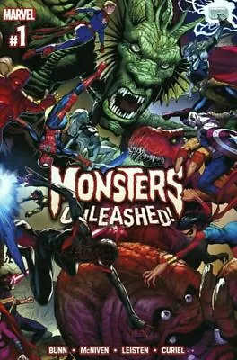 Monsters Unleashed #1-5 Comic Set 2017 - Marvel Comics - Spider-Man Wolverine • $32.16