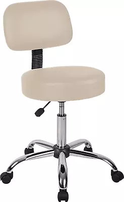 Be Well Medical Spa Stool With Back In Beige • $152.90